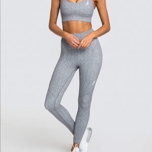 DoYouEven Excel Leggings - Marl Grey